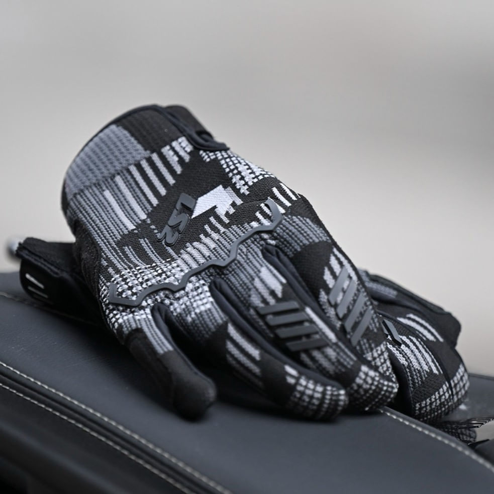 Guante LS2 Alfa Mujer Negro / Gris